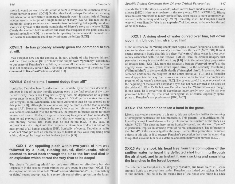 an occurrence at owl creek bridge annotated an occurrence at owl creek bridge annotated